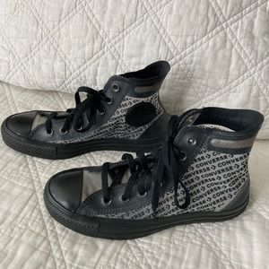 CONVERSE Chuck Taylor All Star High - Black & Transparent